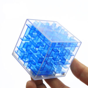 Cubo 3D - Labirinto - Per Sfide Intellettuali - Divertimento Educativo per Bambini